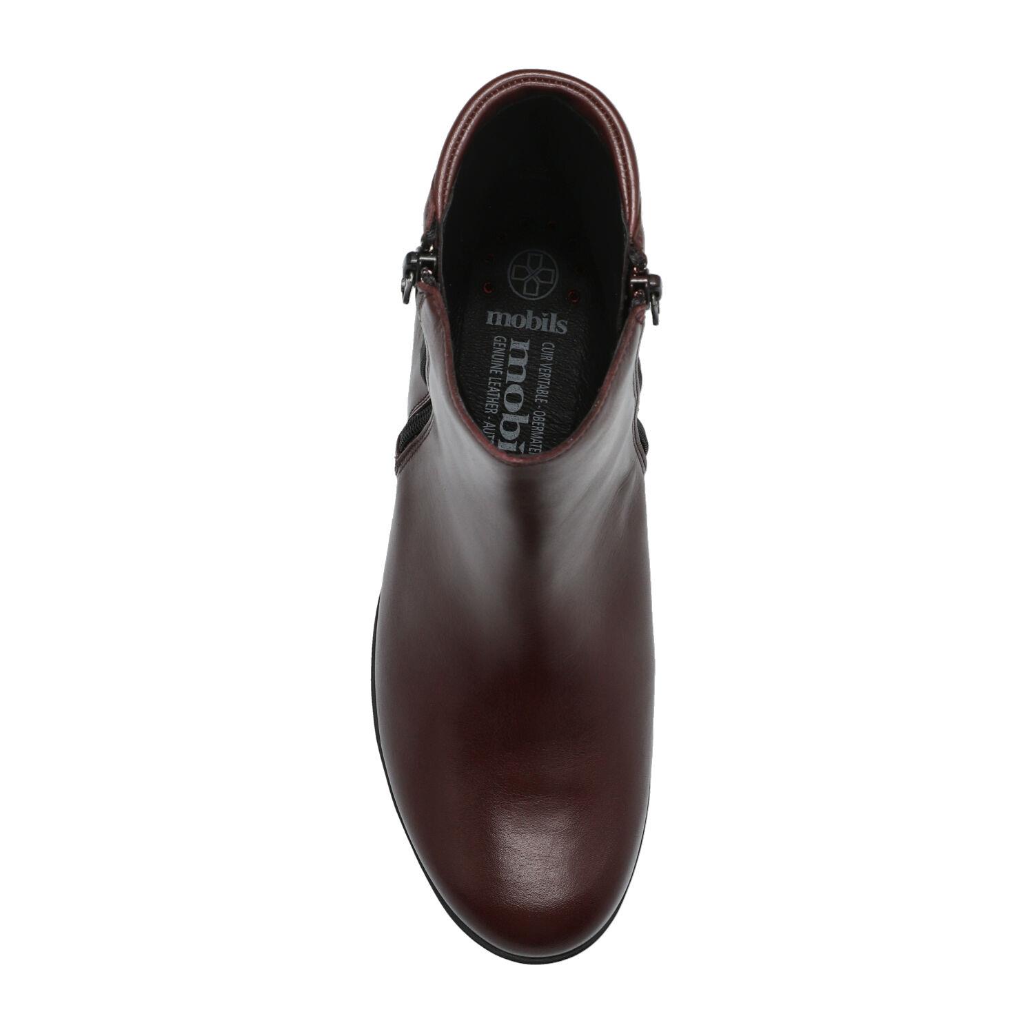 bottines femme modèle Noelyne bordeaux - Mephisto